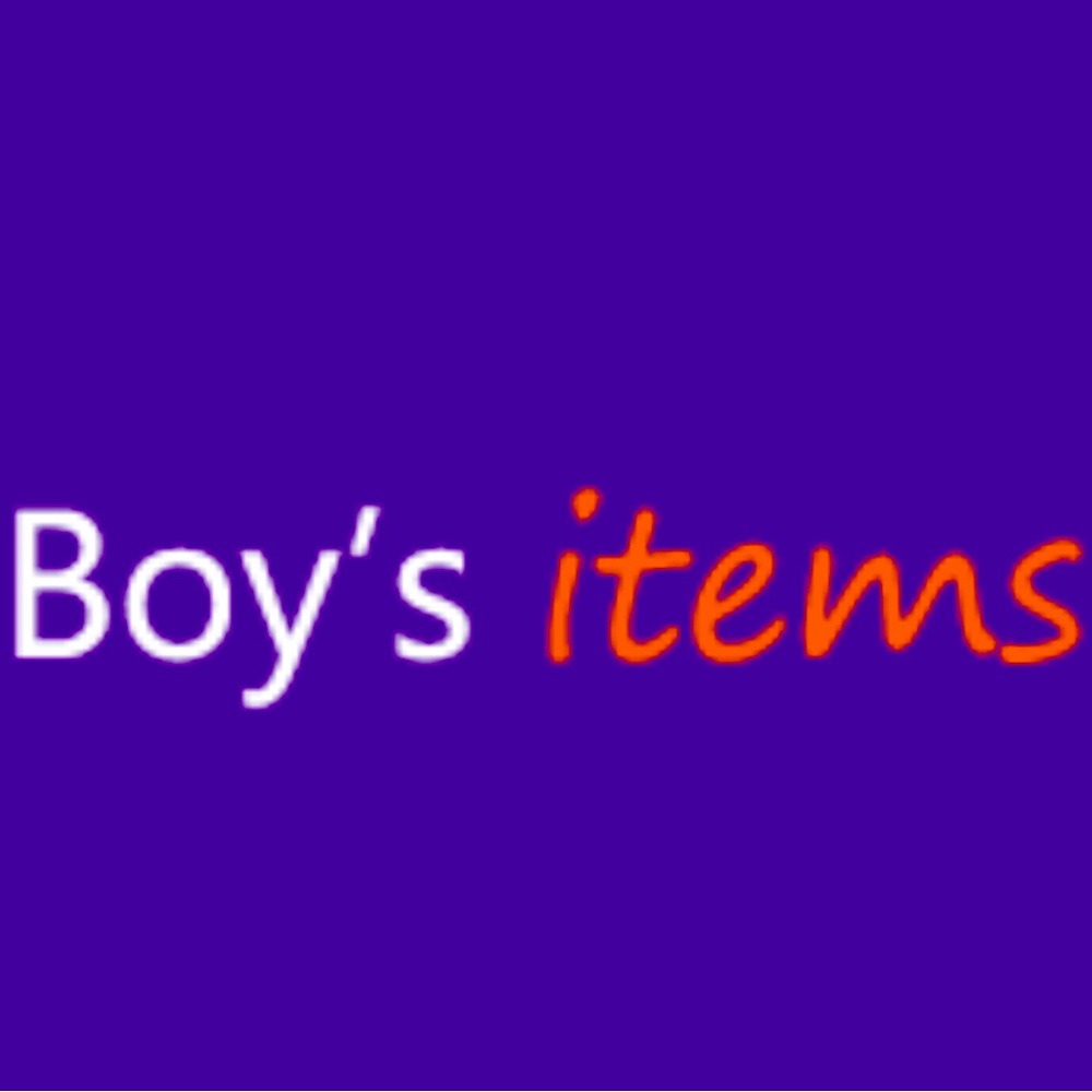 Boys Item’s Section